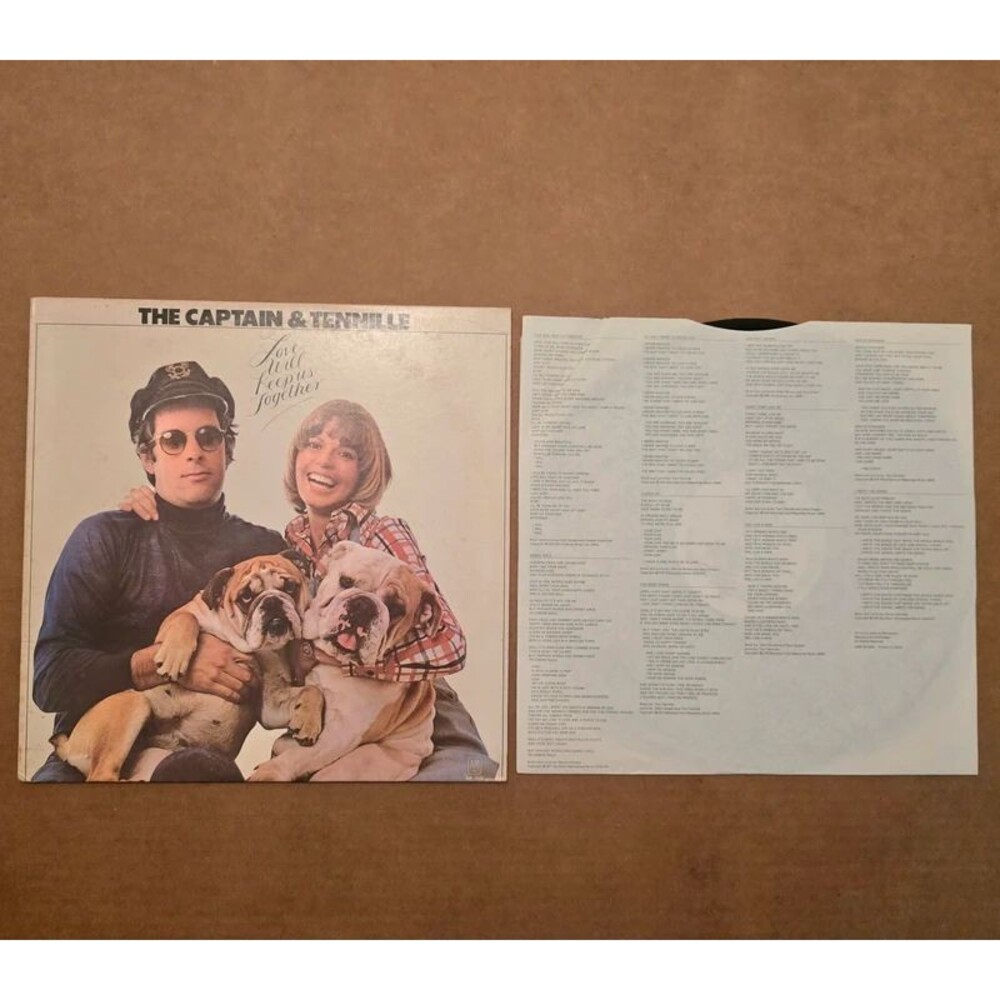 The Captain & Tennille Love Will Keep Us Together vinyl record